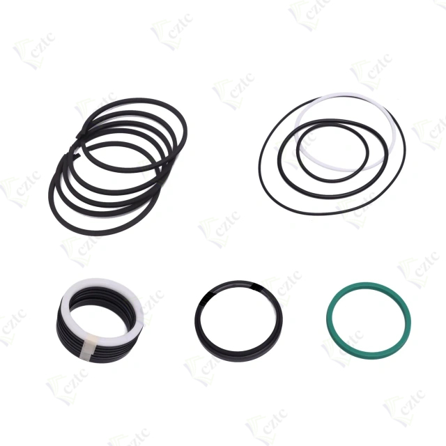Differential Cylinder 10031423 (DN 125--80) Seal Kit For Schwing Truck-Mounted Concrete Pump, Main Hydraulic Oil Cylinder Sealing Kit For Schwing Stetter Boom Pump.